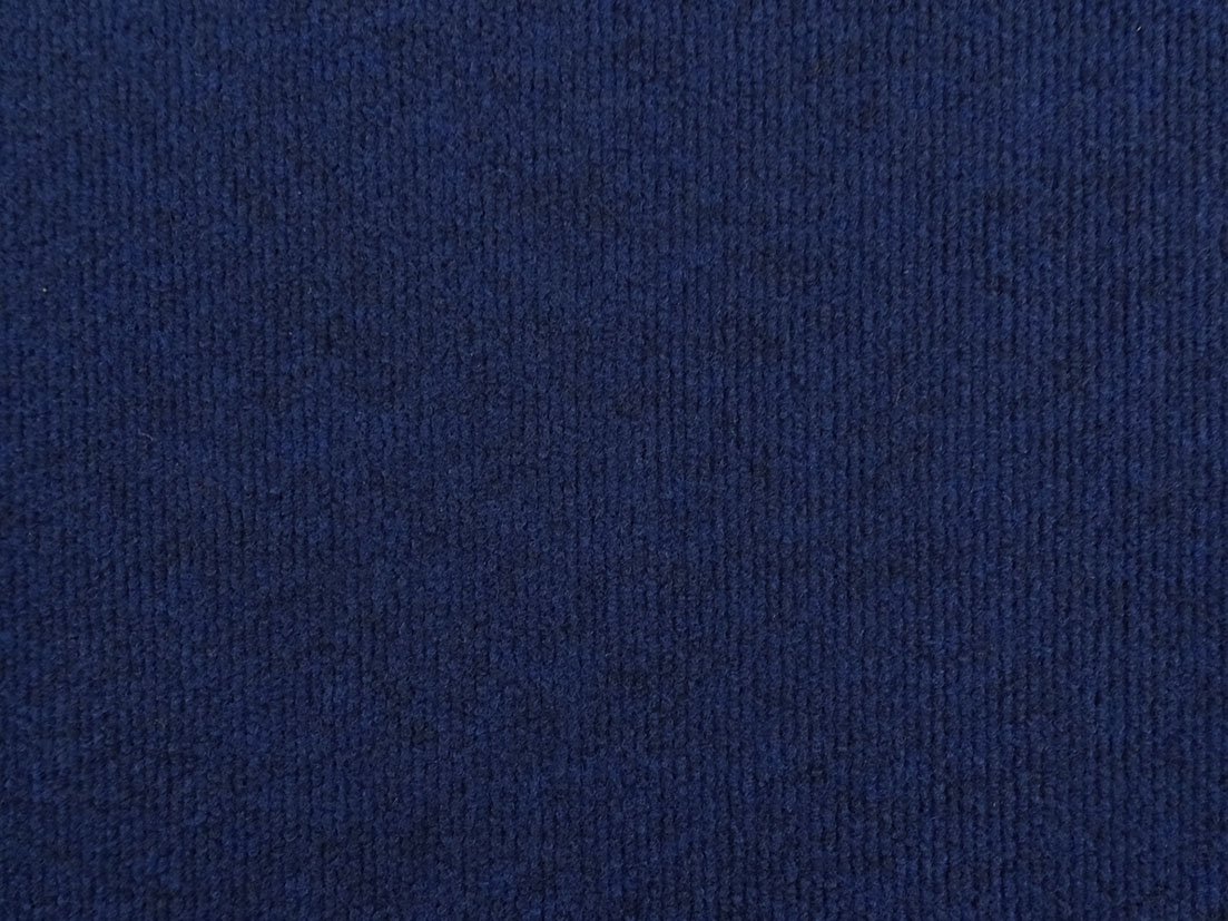 Lagerrest: Teppich ExpoRips, blaumeliert, Stück 2.00 m x 2.00 m