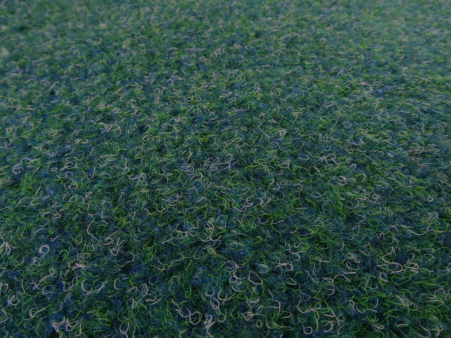 Lagerrest: Teppich Green, blaugruen, Stück 1.00 m x 2.35 m