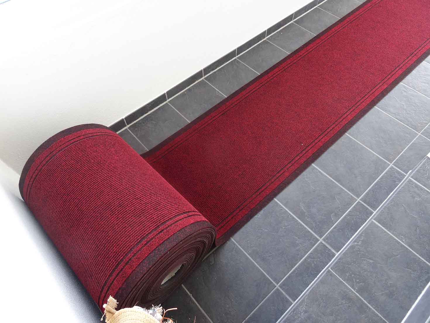 Teppichläufer Malaga | Robuste Bahnenware für Flur & Diele