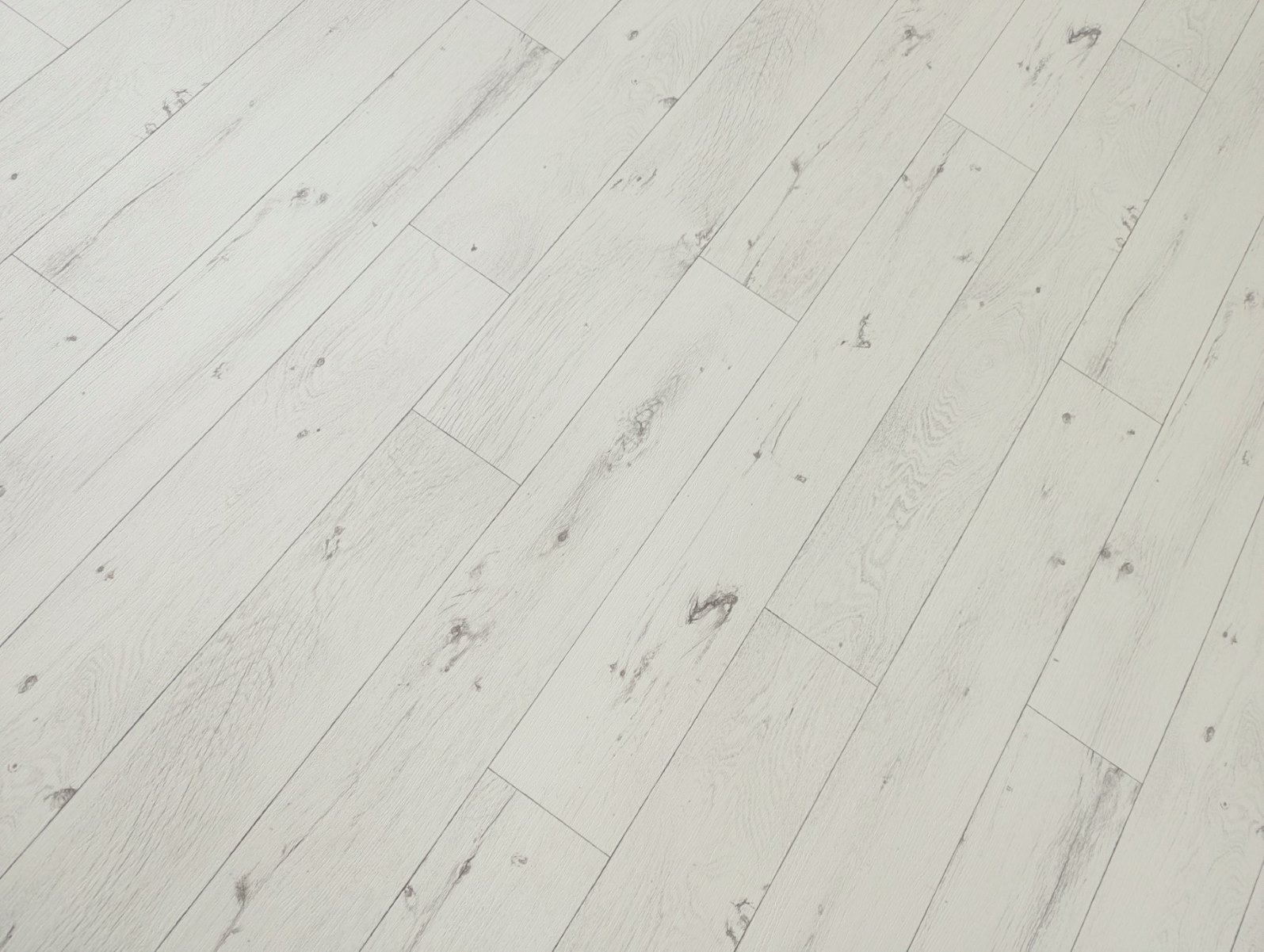 PVC Bodenbelag Vinylboden helle Holzoptik, strukturierte Maserung, rau, textiler Rücken