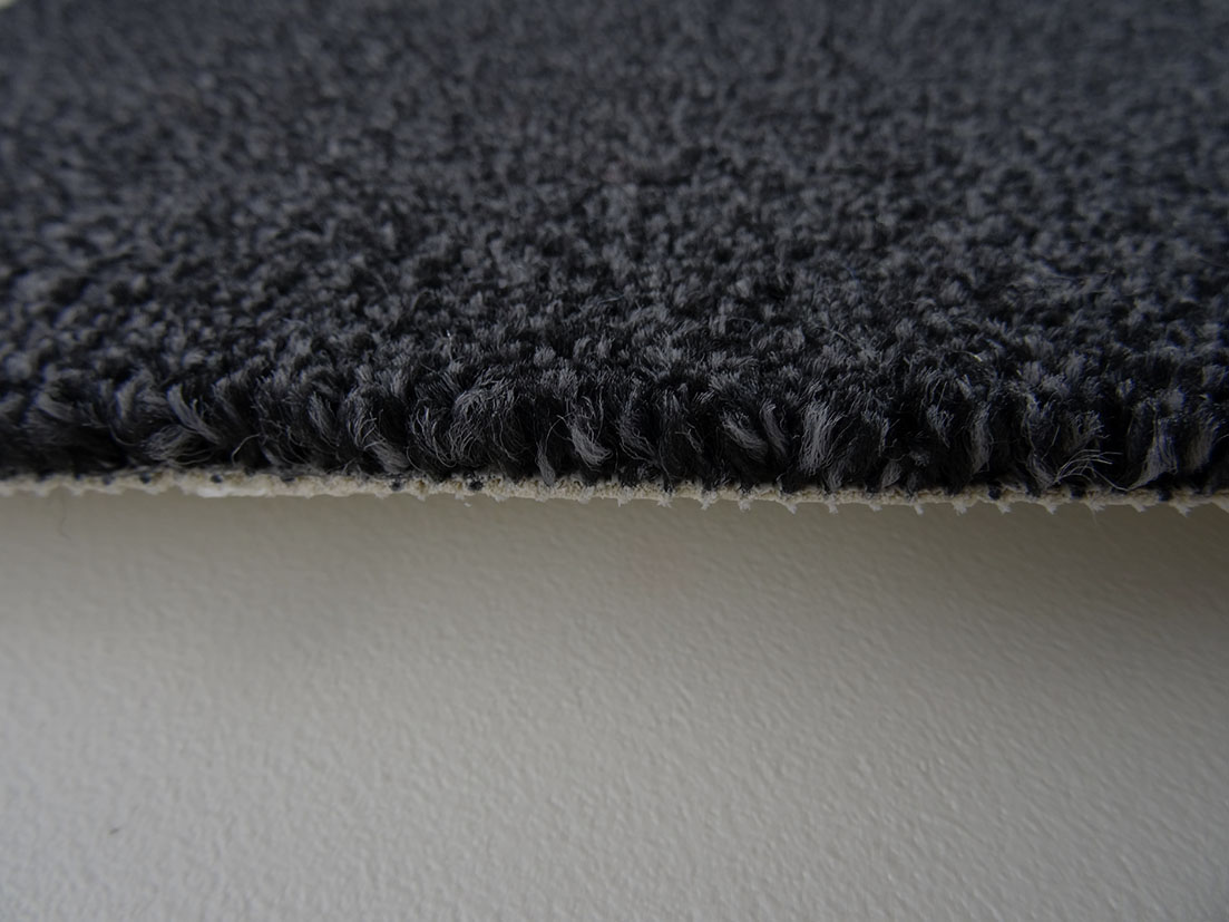 Flauschiger Velours-Teppich Amalfi | Melierter Teppichboden mit Eco-Grip-Rücken