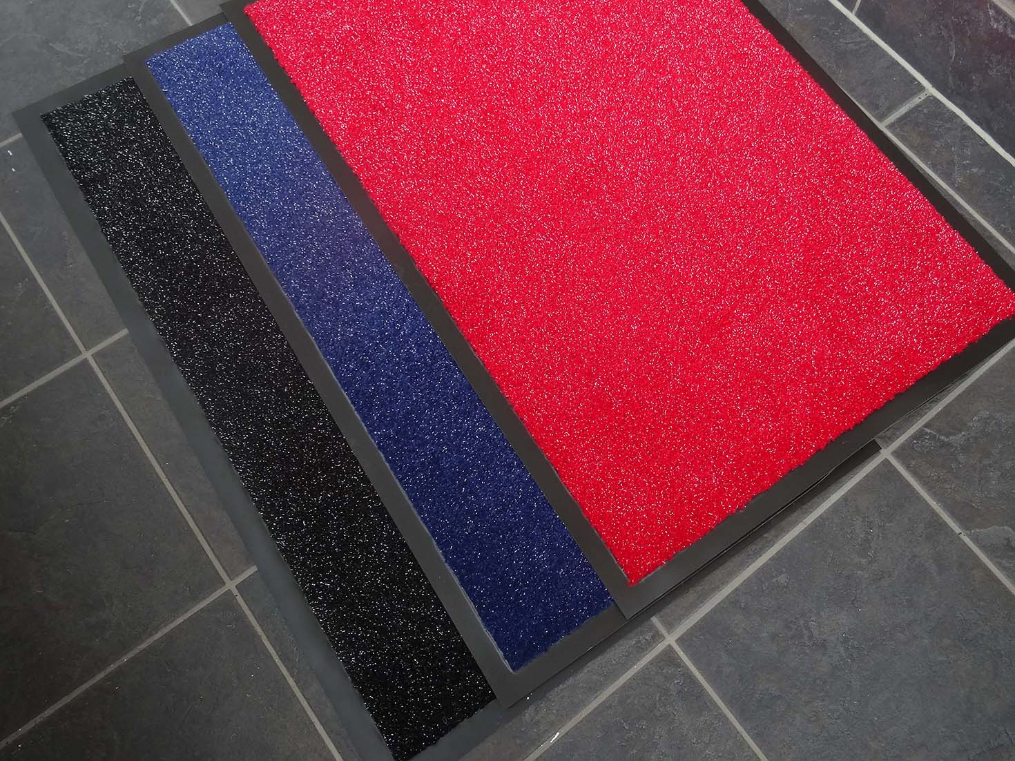 Flauschige Schmutzfangmatte mit Glitzereffekt 90x150 cm