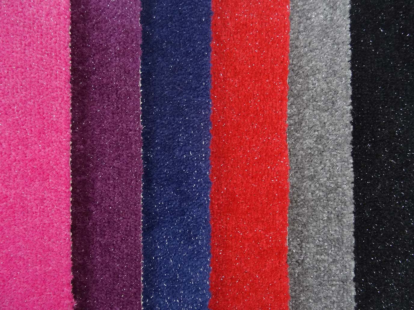 Veloursteppich Glitzer | Messeteppich, Eventteppich & Wohnteppich