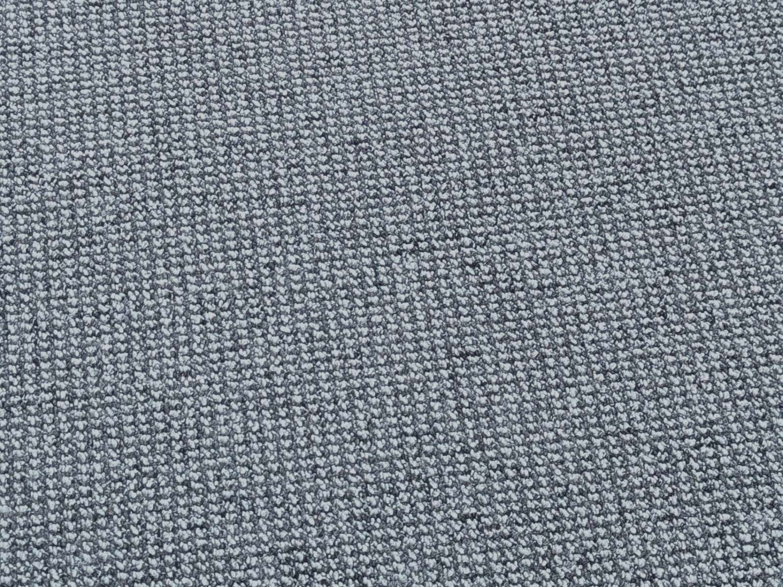Teppichboden/ Bodenbelag in robuster Schlingenware grau für den Wohnbereich