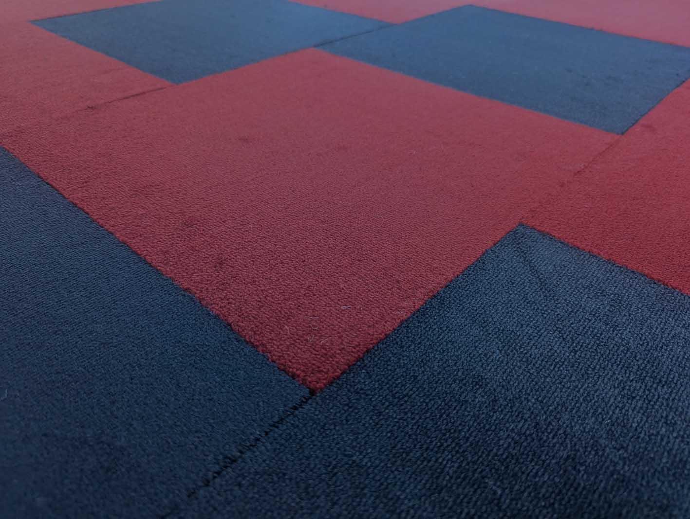 Teppichfliese Saxo | Velours-Fliesen 40×40 cm | robust & kombinierbar