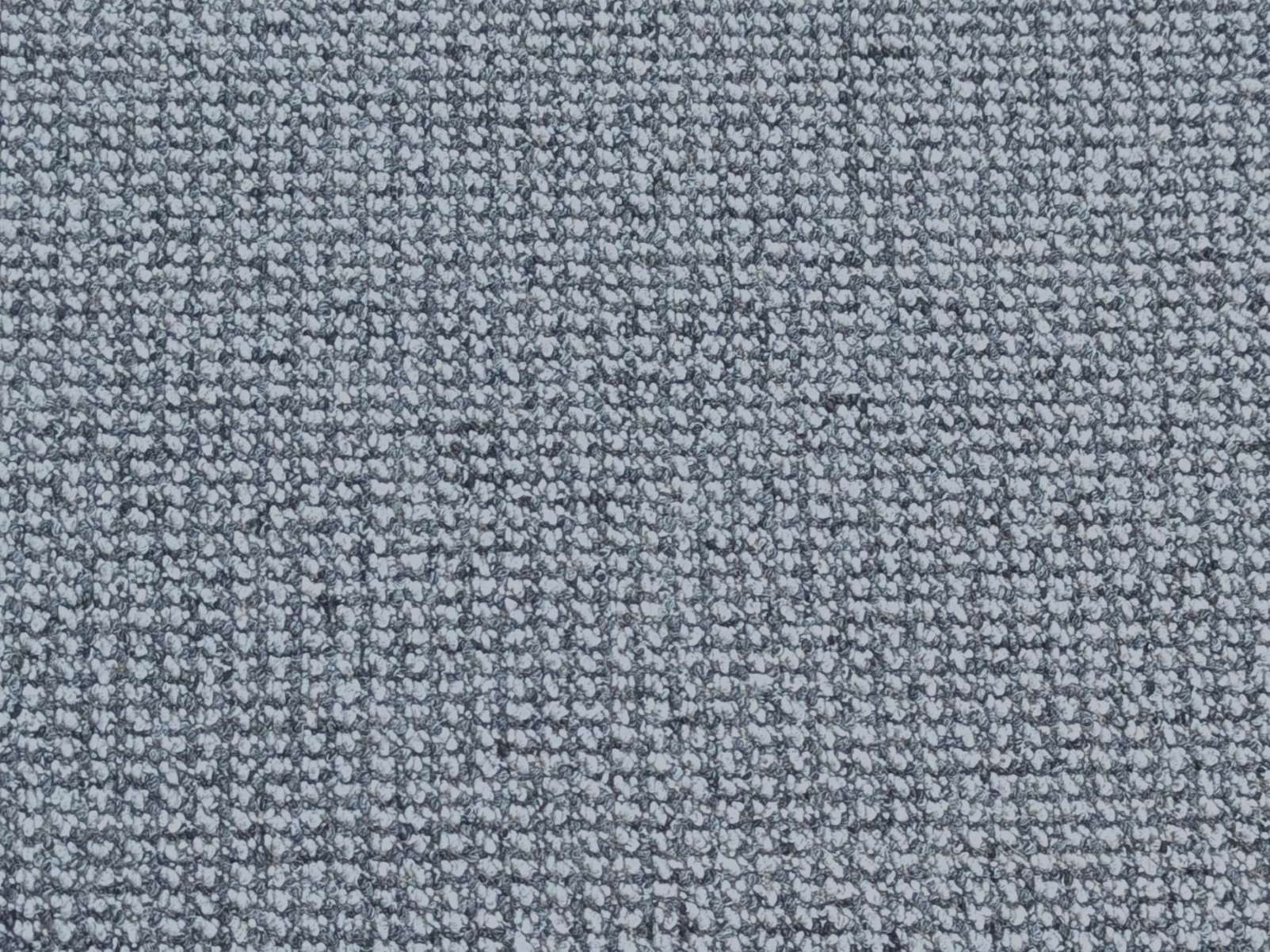 Teppichboden/ Bodenbelag in robuster Schlingenware grau für den Wohnbereich