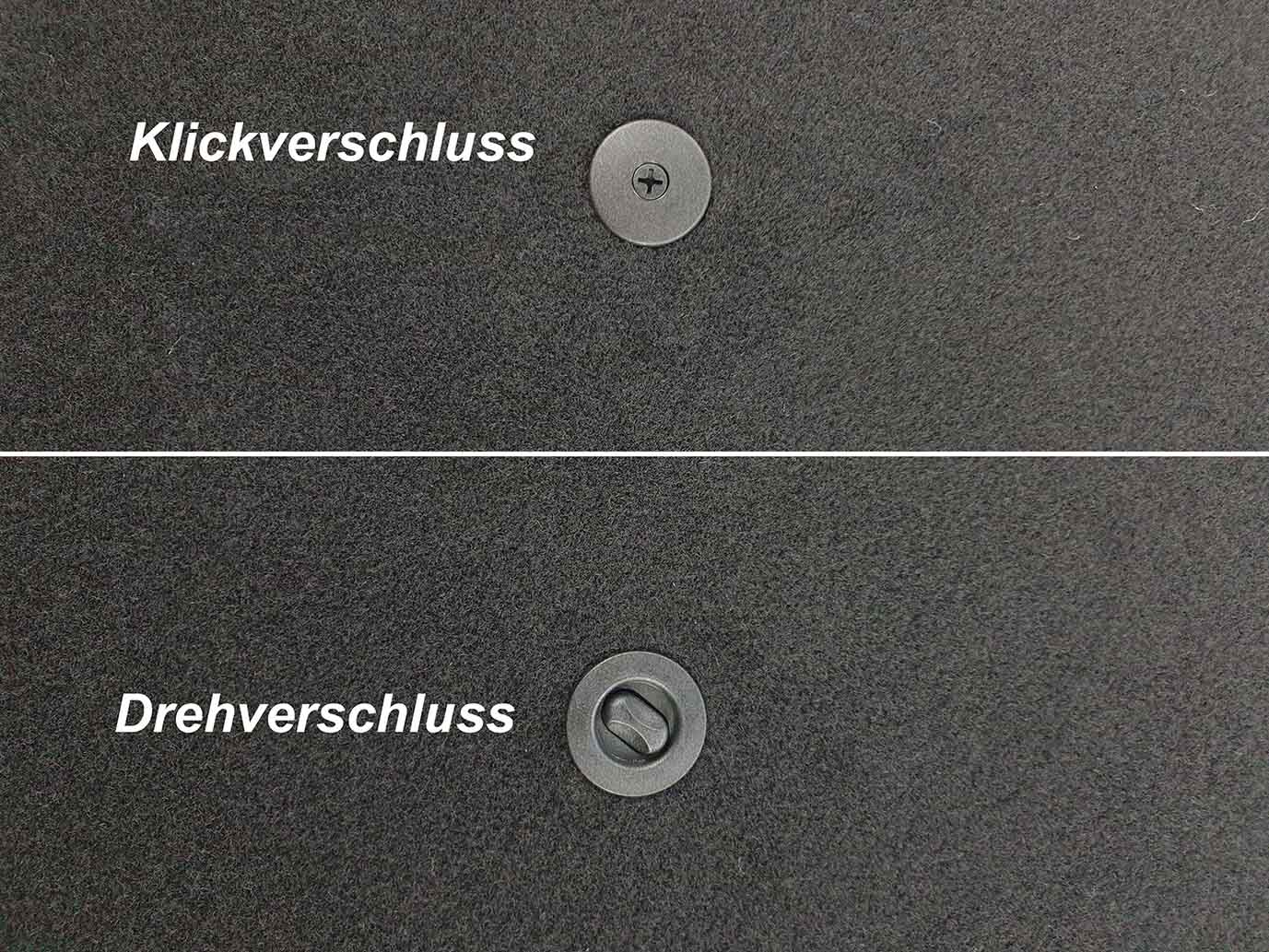 Fußmatten passend für VW Jetta V Typ 1K2 (Baujahr 2004 - 2010)