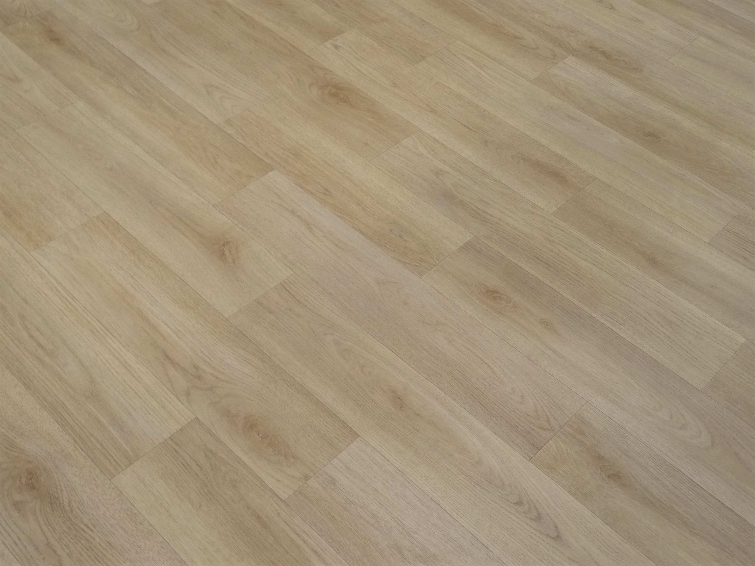 PVC Bodenbelag Vinylboden in schlichter Holz Art, hell