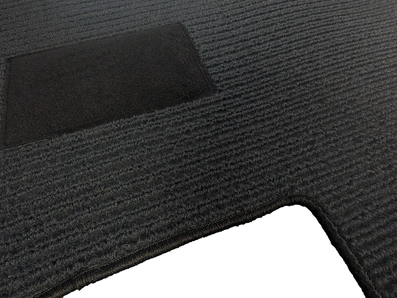 Fußmatte passend für Fiat Ducato Typ 250, Panther graphit, schwarze Umrandung