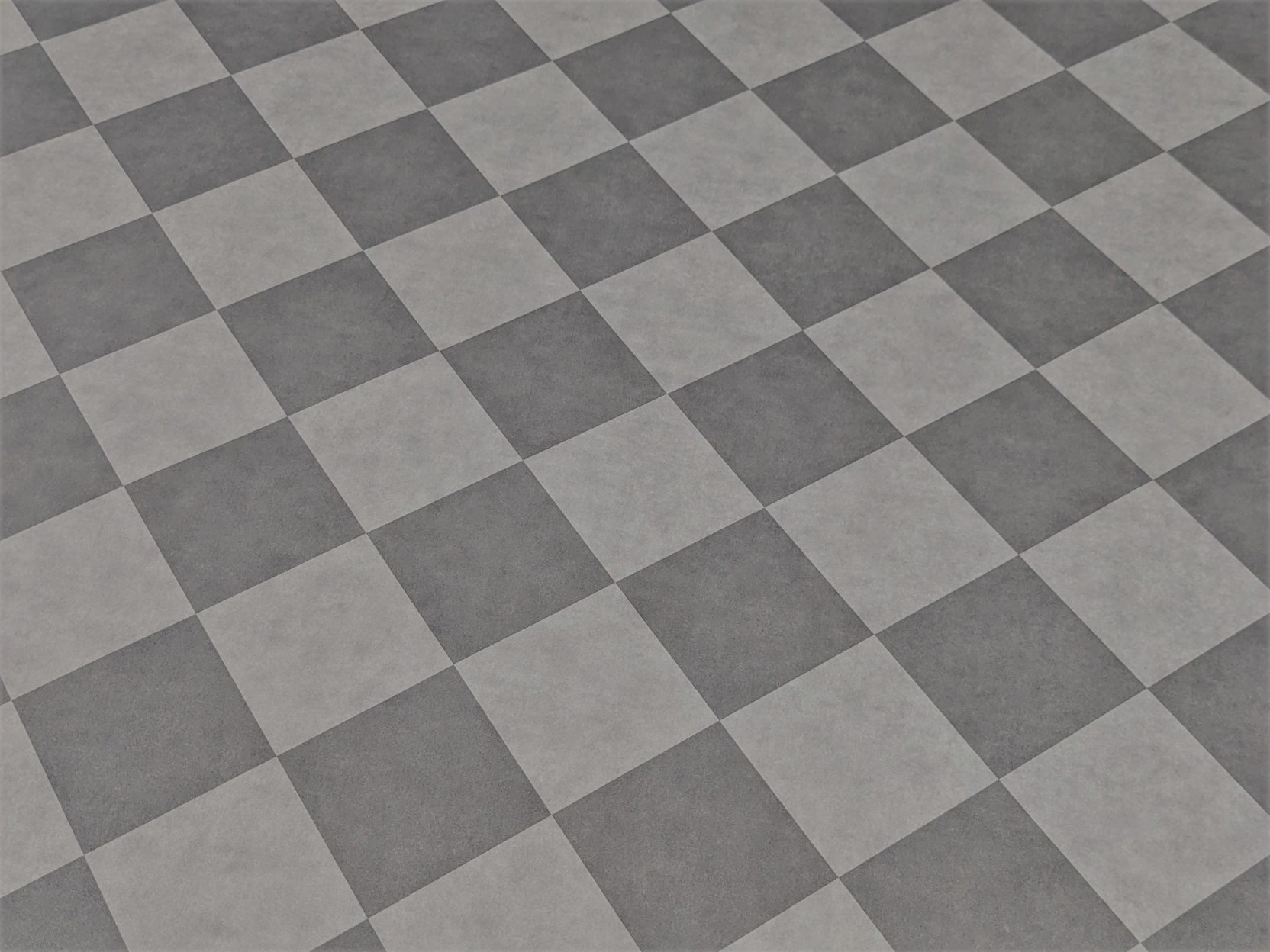 PVC Bodenbelag Vinylboden in diagonalem grau anthrazit
