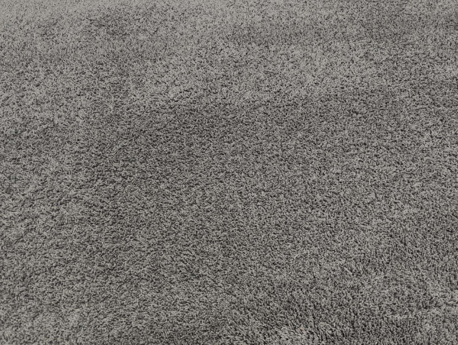 Teppichboden in flauschiger Hochflor - Shaggy Optik, anthrazit