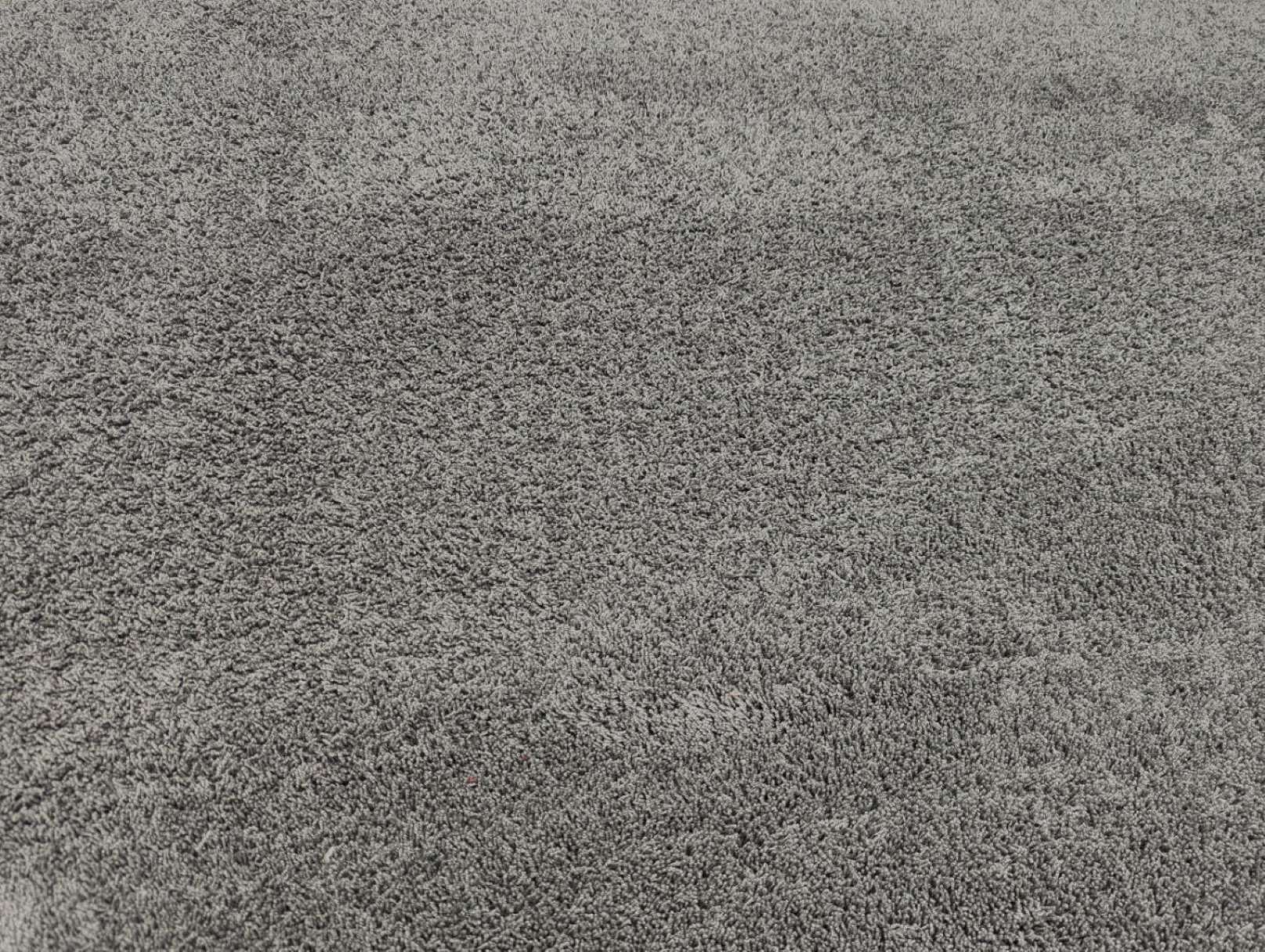 Teppichboden in flauschiger Hochflor - Shaggy Optik, anthrazit