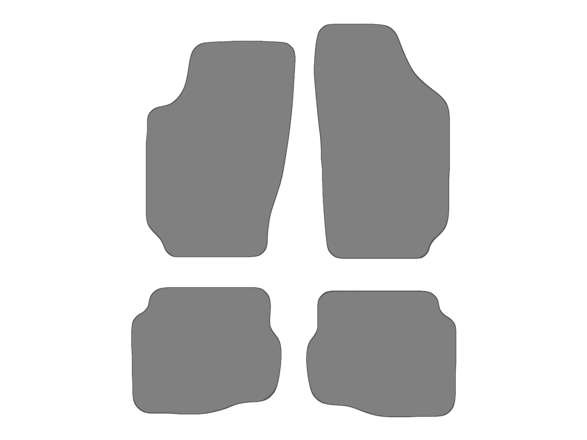 Fußmatten passend für Seat Ibiza III Typ 6L1 (Baujahr 2002 - 2009)