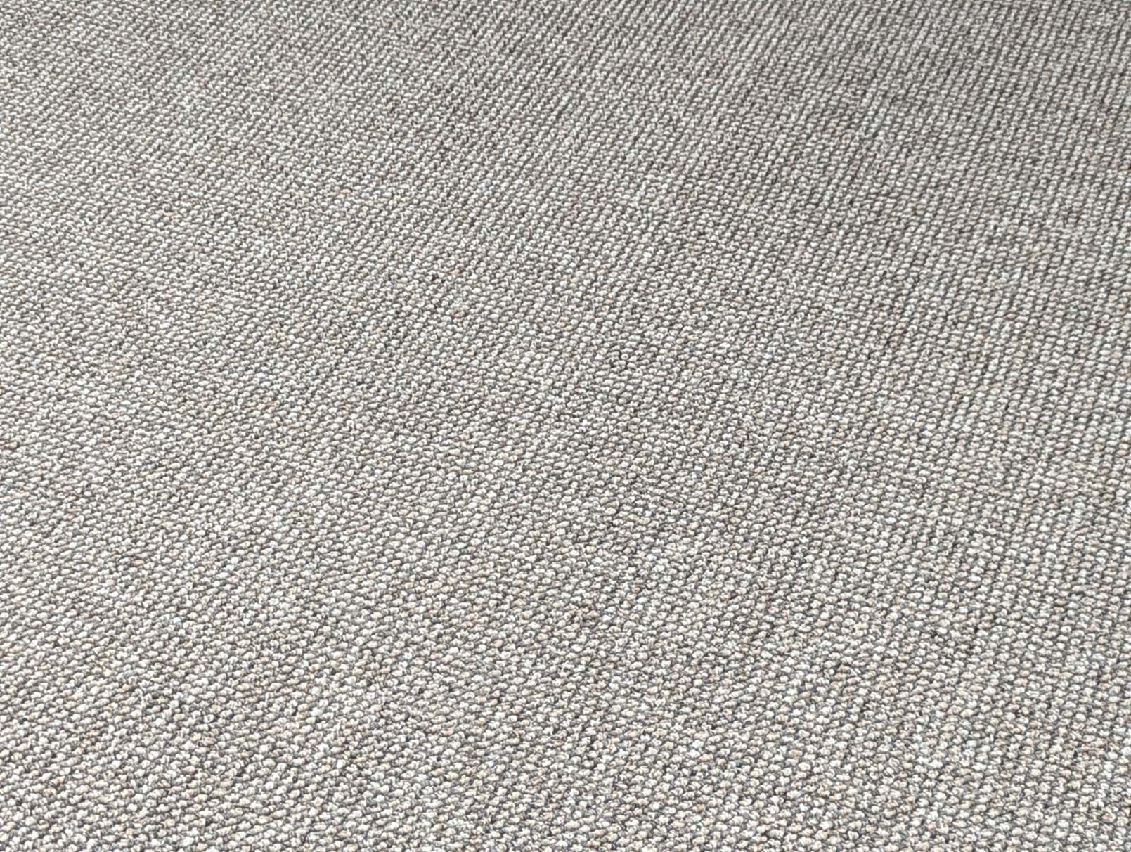 Teppichboden Tico | robuste Schlinge in beige/grau für den Wohnbereich in 2m & 4m
