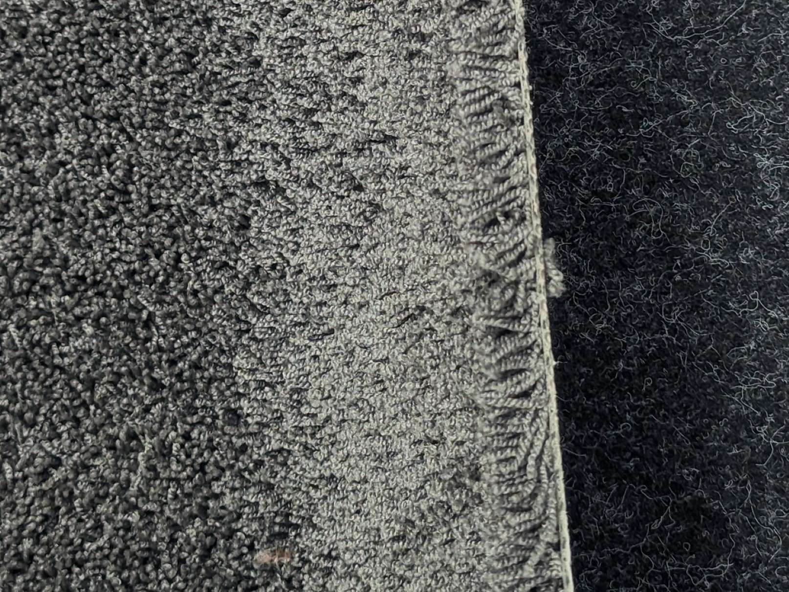 Teppichboden in flauschiger Hochflor - Shaggy Optik, anthrazit
