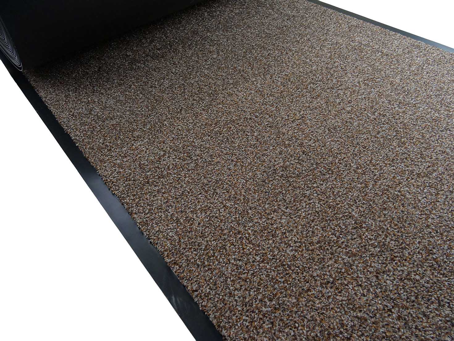 Lagerrest: Teppich Bahnenware_Star, braun, ungekettelt, Stück 1.30 m x 1.60 m