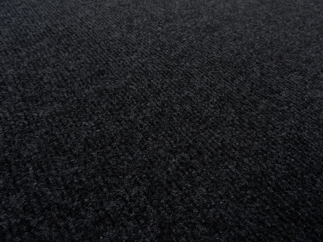Lagerrest: Teppich ExpoRips, anthrazitmeliert, Stück 2.00 m x 1.50 m