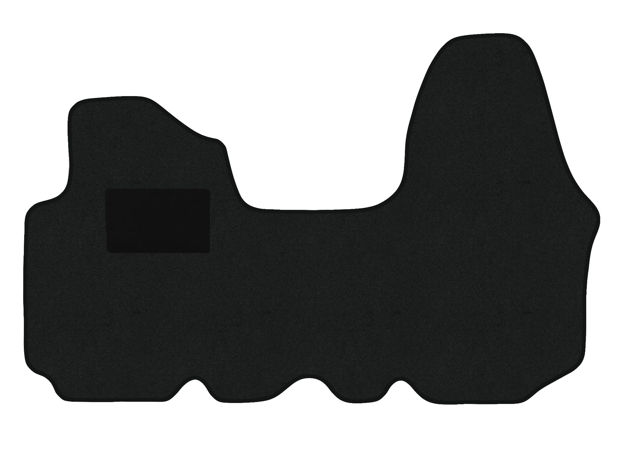 Fußmatten passend für Nissan Primastar Typ X83 3-Sitzer (Baujahr 2001 - 2014)