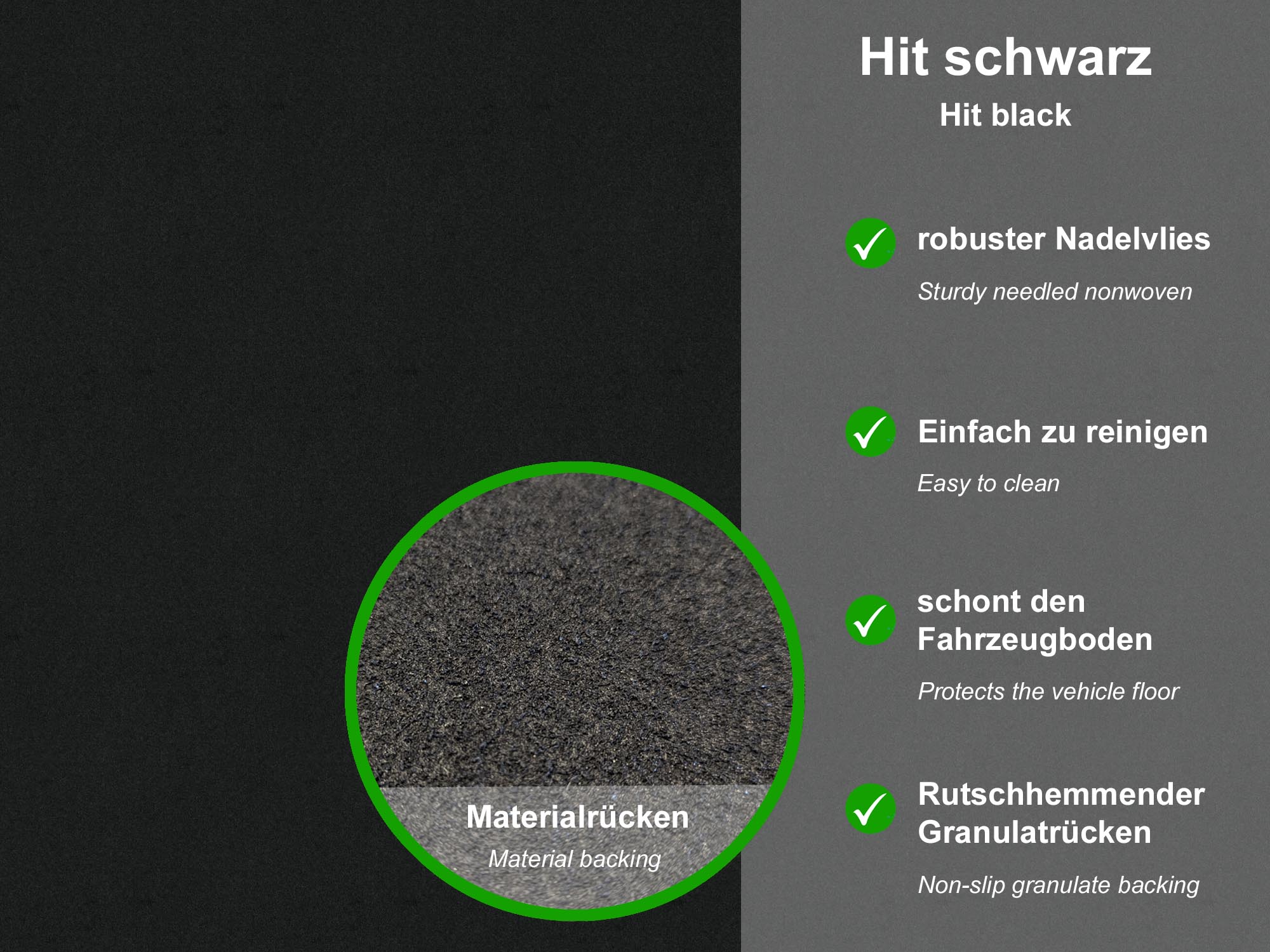 Universal Fußmatten-Set 4-teilig