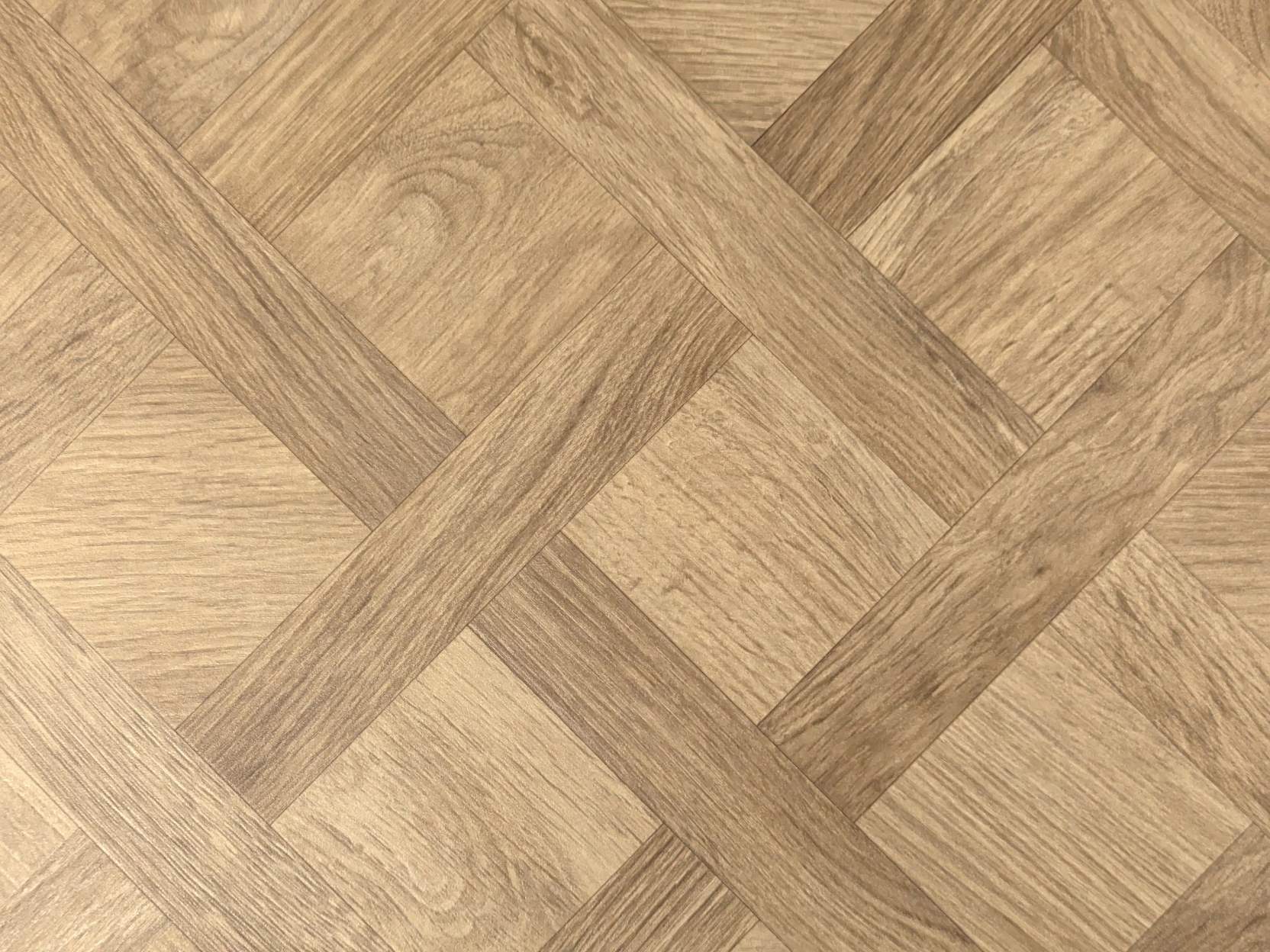 PVC Bodenbelag in geflochtener Holz Art