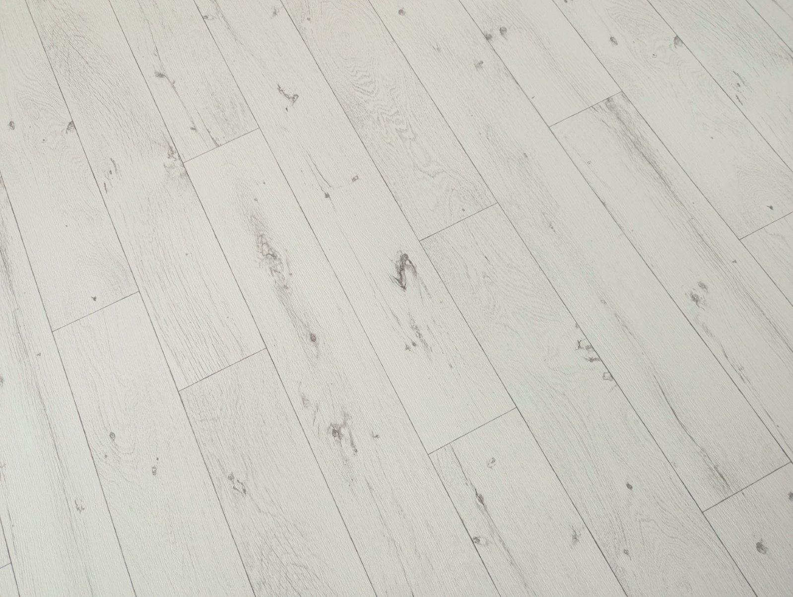 PVC Bodenbelag Vinylboden helle Holzoptik, strukturierte Maserung, rau, textiler Rücken