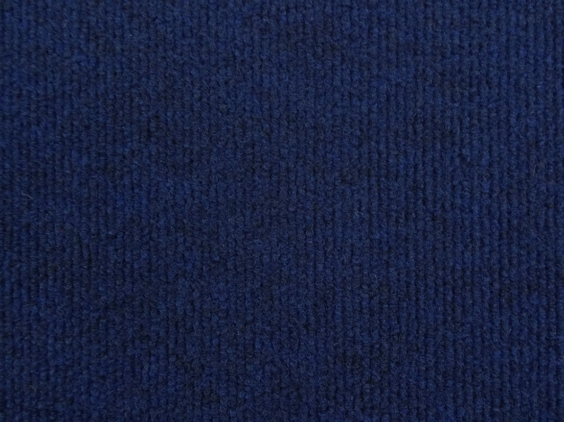 Lagerrest: Teppich ExpoRips, blaumeliert, Stück 2.00 m x 2.00 m
