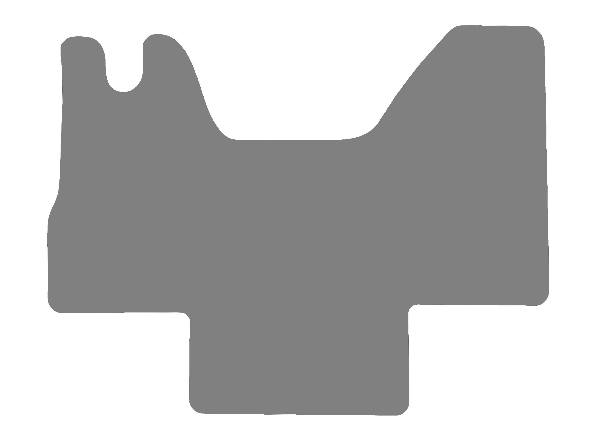 Fußmatten passend für Nissan Interstar Typ X70 2-Sitzer (Baujahr 2002 - 2010)