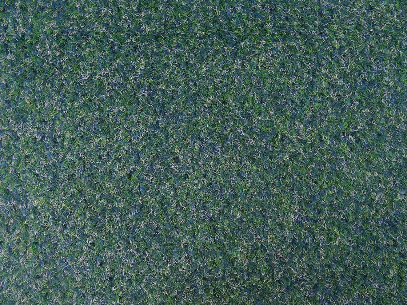 Lagerrest: Teppich Green, blaugruen, Stück 1.00 m x 2.35 m