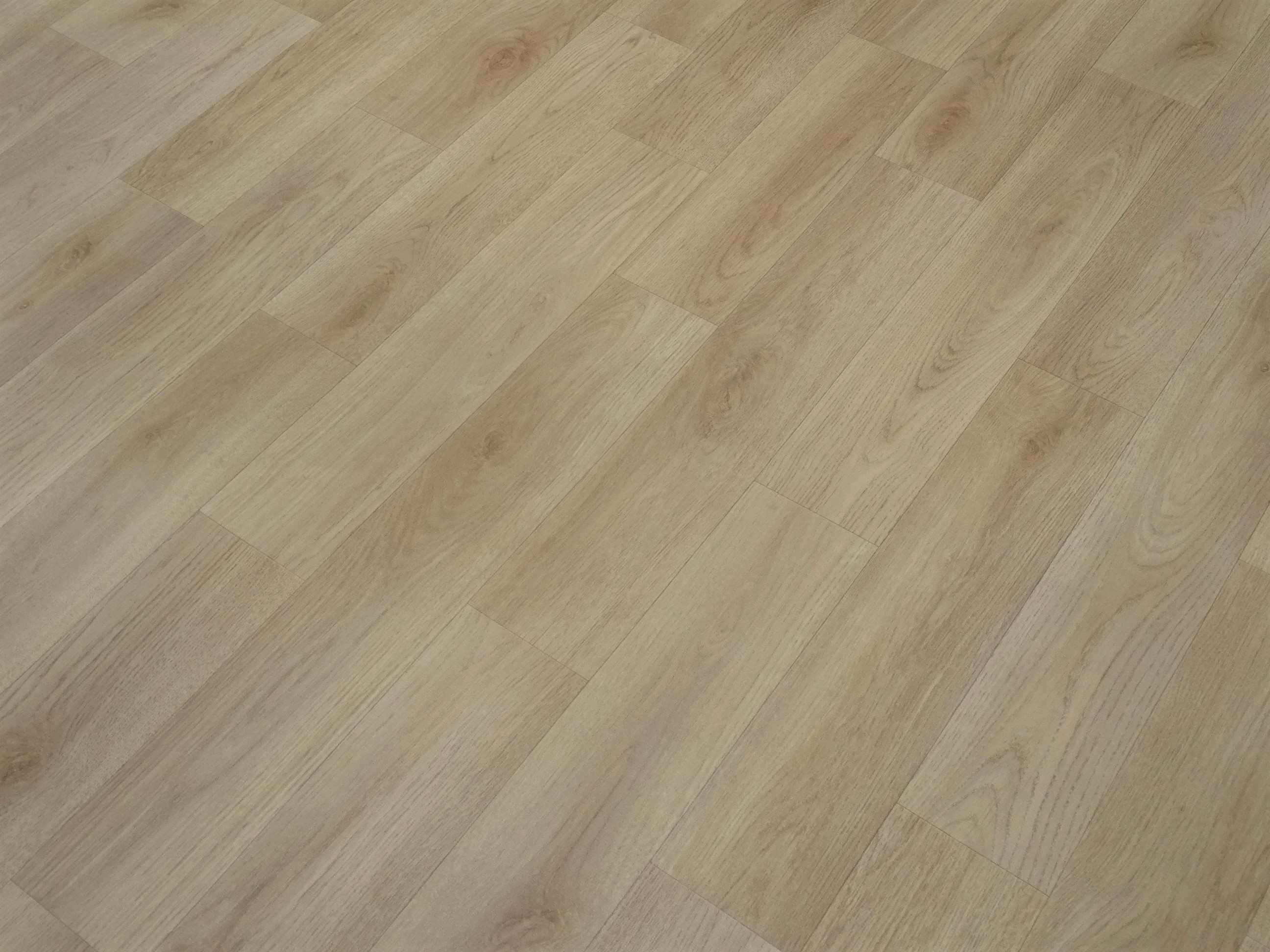 PVC Bodenbelag Vinylboden in schlichter Holz Art, hell