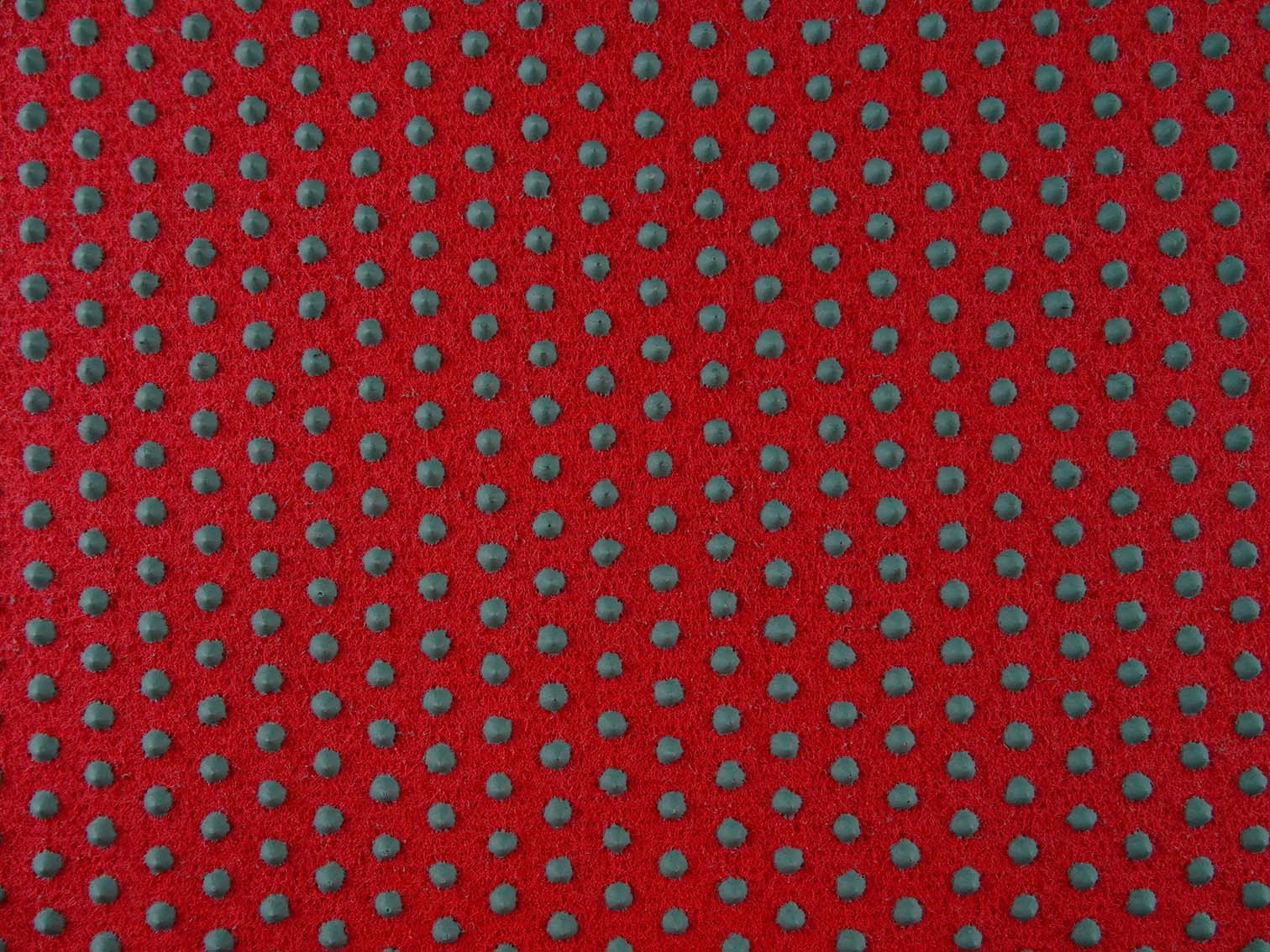 Roter Teppich Oredo | Outdoorteppich mit Drainage für Messen & Events