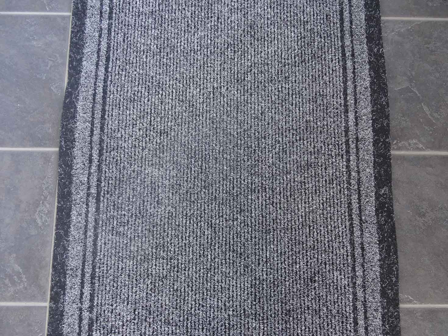 Lagerrest: Teppich Laeufer_Malaga, grau, Stück 0.67 m x 1.10 m