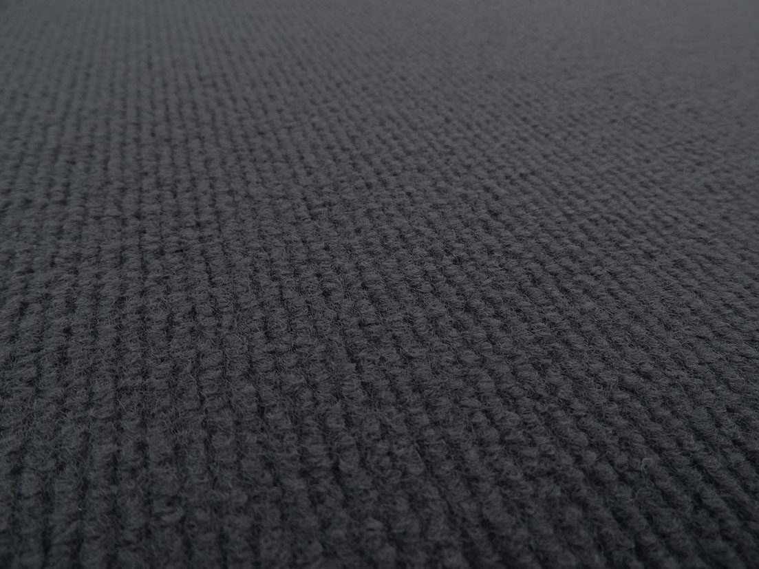Lagerrest: Teppich ExpoRips, anthrazit, Stück 2.00 m x 1.85 m