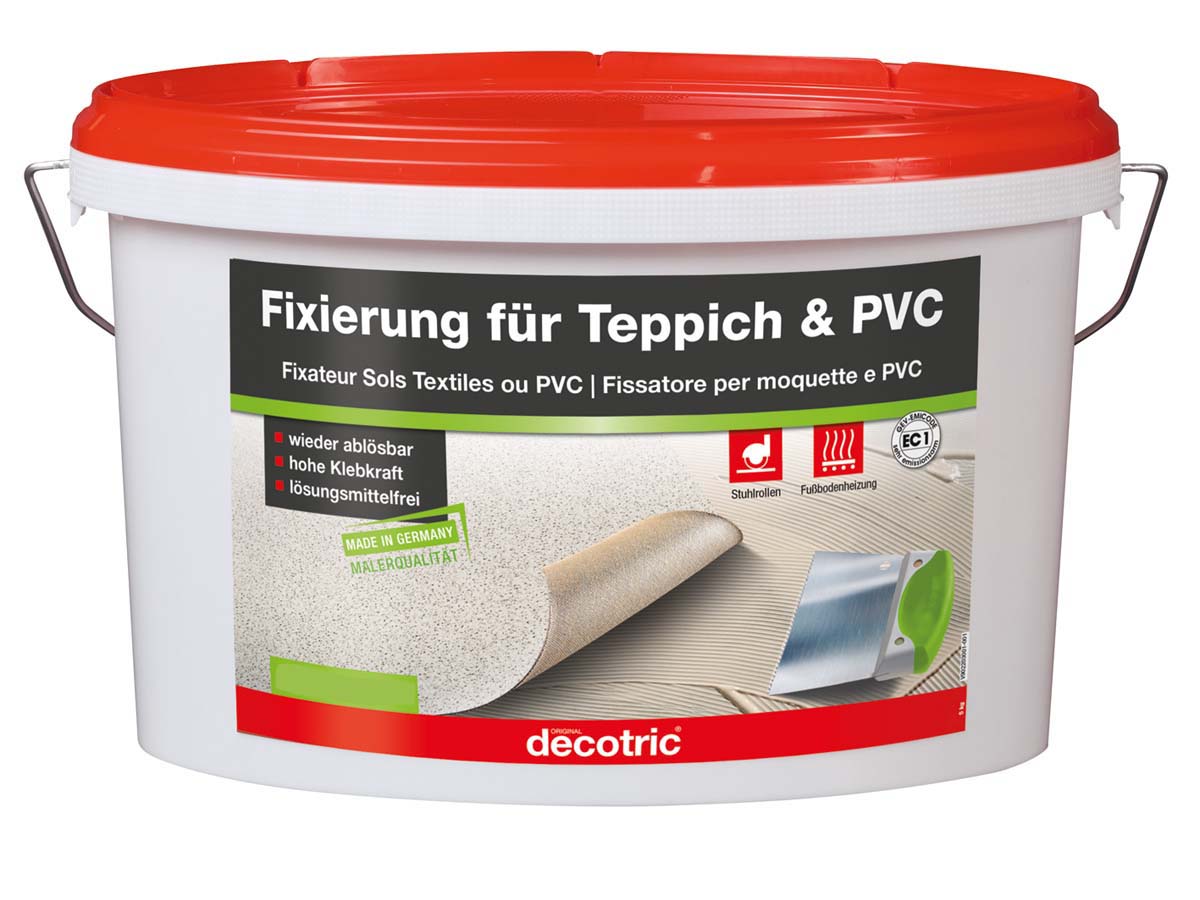 Fixierungskleber PVC & Teppichboden 3 kg | Sicher & Rückstandsfrei