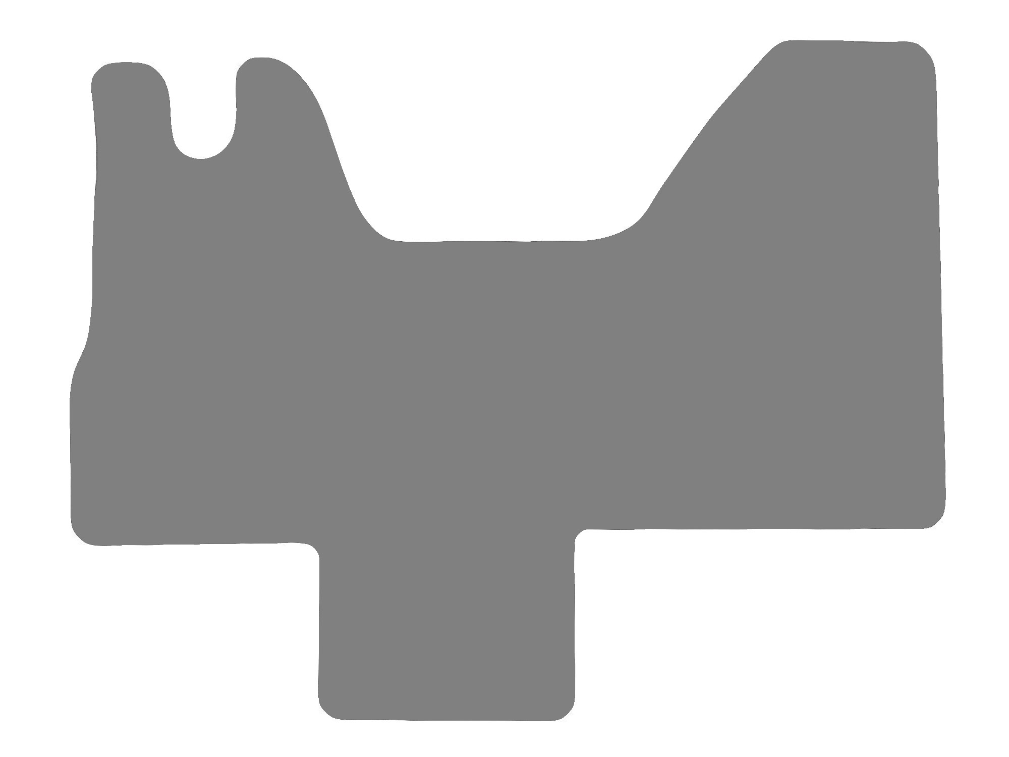 Fußmatten passend für Opel Movano Typ J9, E9, U9, F9 3-Sitzer (Baujahr 1998 - 2010)