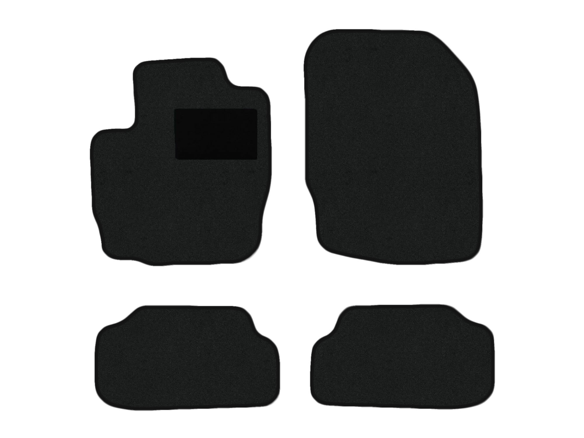 Fußmatten passend für Mitsubishi Colt CZC Cabrio Typ RG (Baujahr 2006 - 2009)