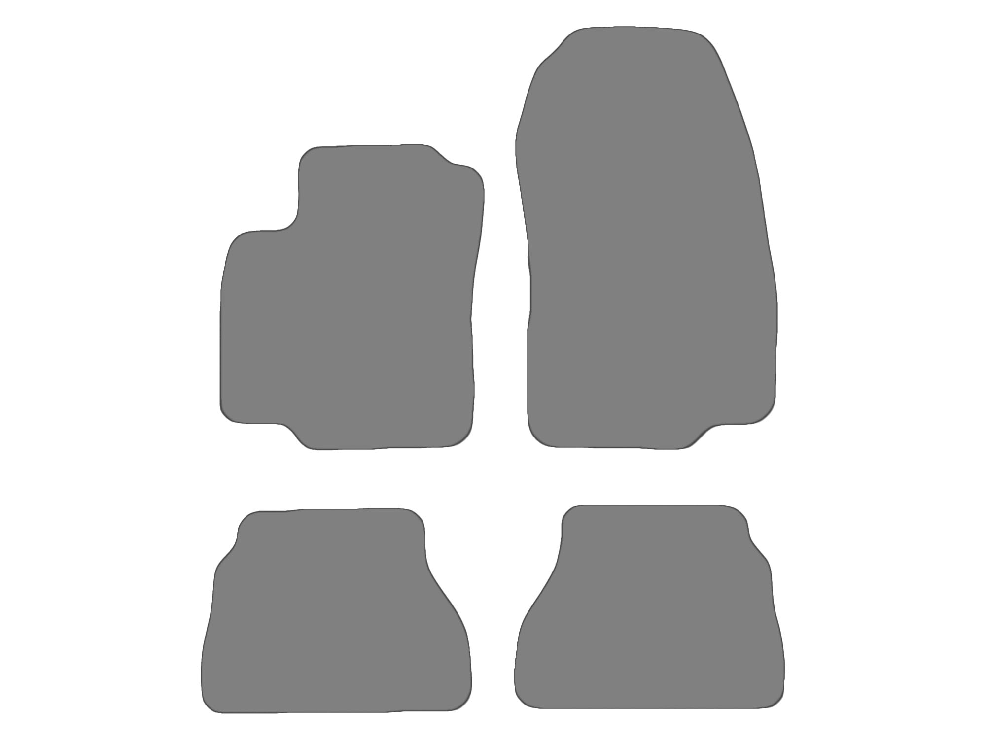 Jeu de tapis compatible avec Ford B-Max Facelift, type JK  (année de construction 2015-2017)