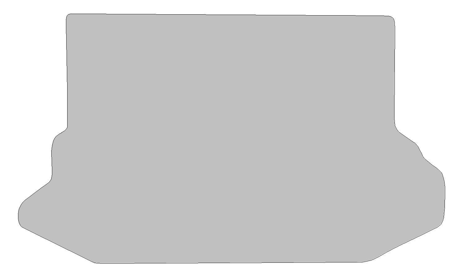 Kofferraumteppich für Hyundai Tucson (Baujahr 2004-2010)
