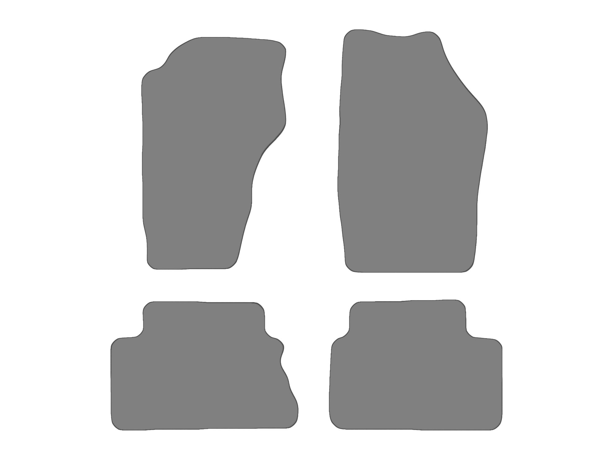 Fußmatten passend für Nissan Silvia Typ S12 (Baujahr 1984 - 1988)