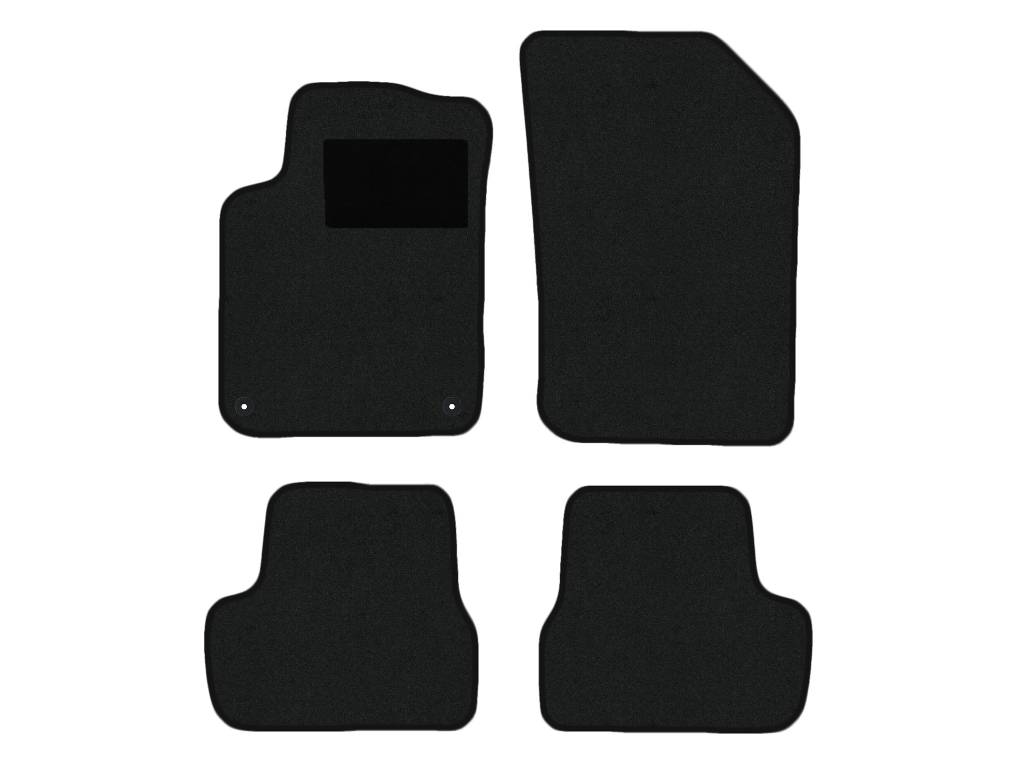 Tapis de voiture compatible avec Citroen DS3 Type SA (construction 2009 - 2015)