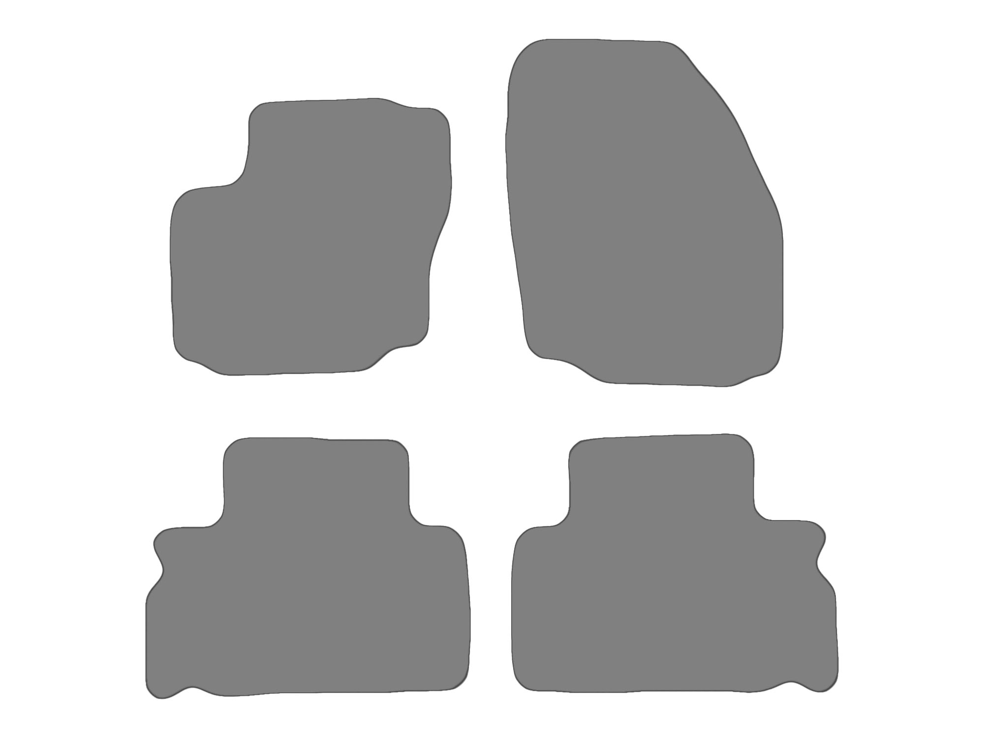Jeu de tapis compatible avec Ford S-Max, type WA6  (année de construction 2006-2014)