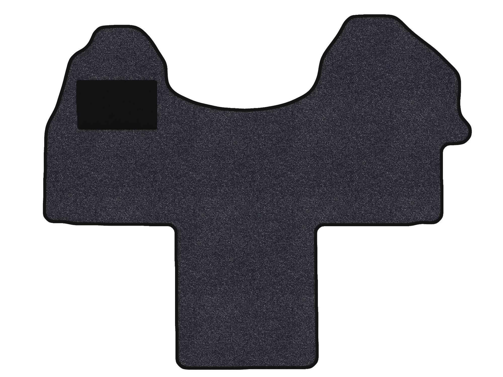 Remnant stock: car mats suitable for Mercedes Sprinter B907, B910, Amalfi anthrazit, warp colour black