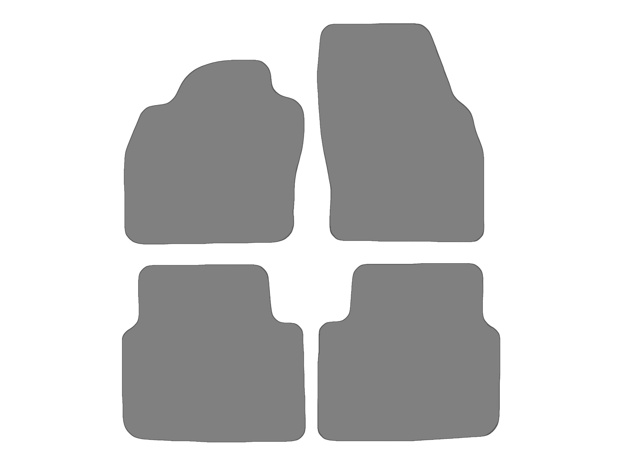 Floor mat set for Skoda Scala, type NW1  (year of construction 2019-2025)