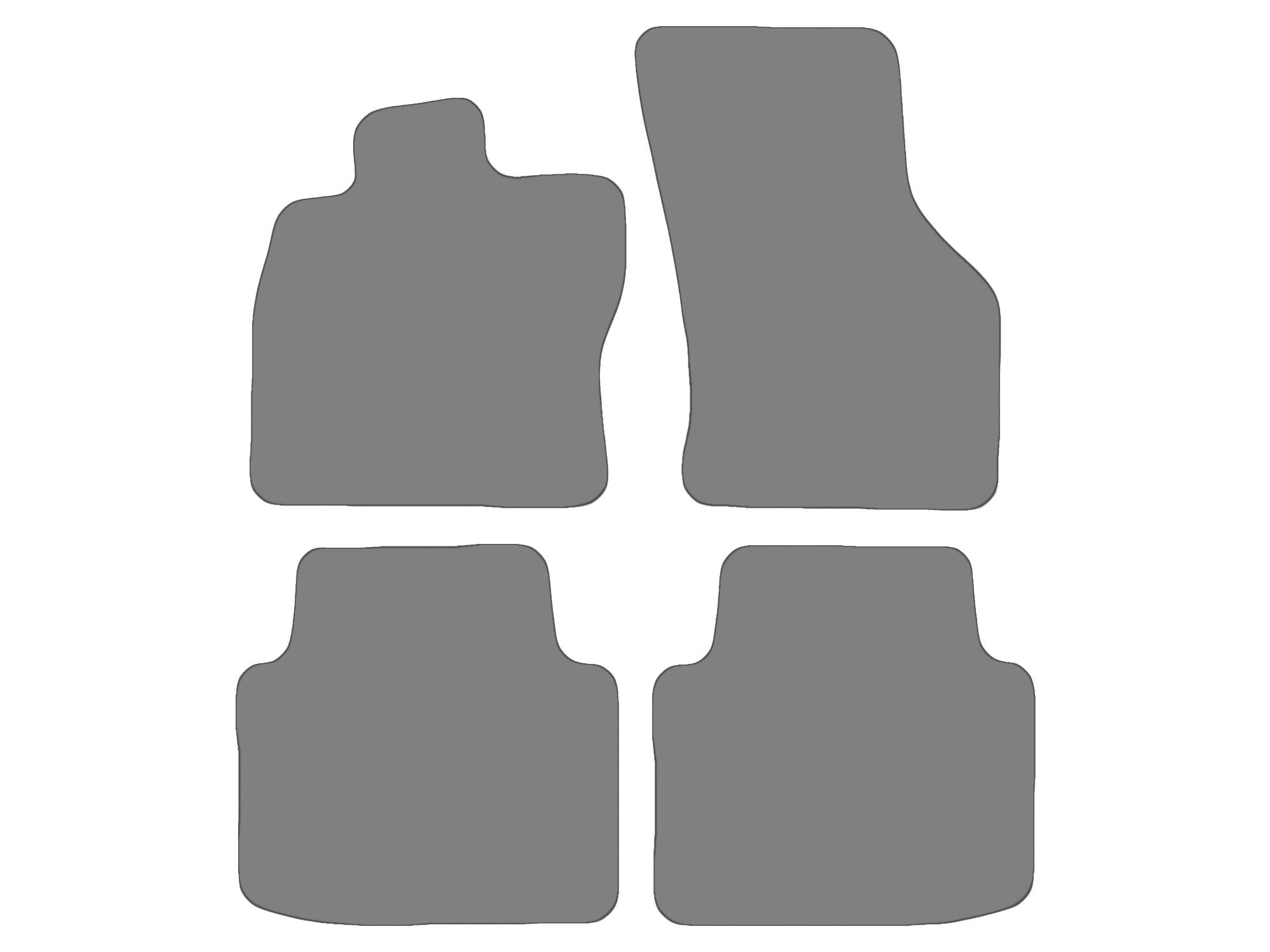 Floor mat set for VW Arteon, type 3H  (year of construction 2017-2024)