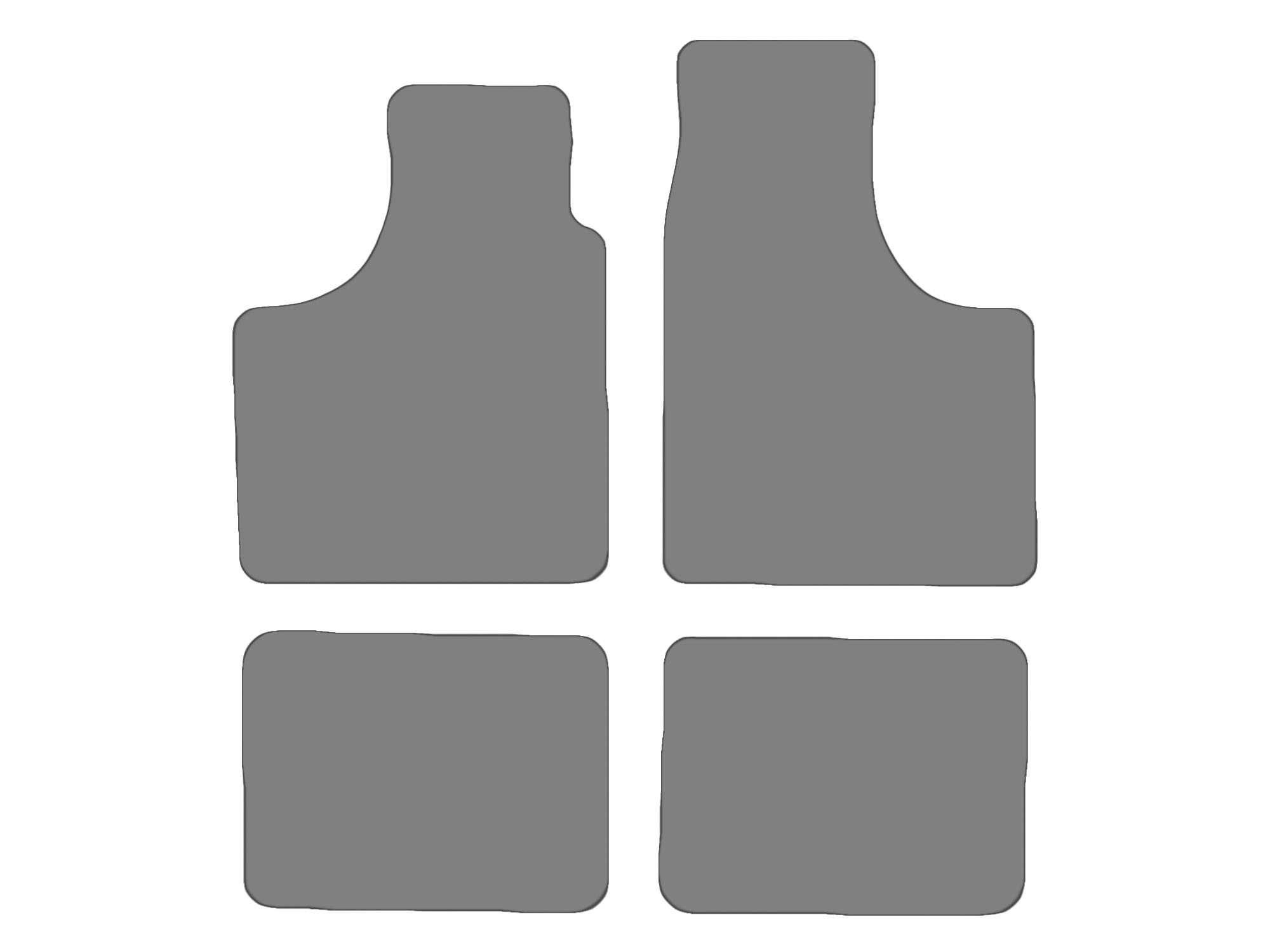 Floor mat set for Skoda 105/120/130, type 744  (year of construction 1983-1991)