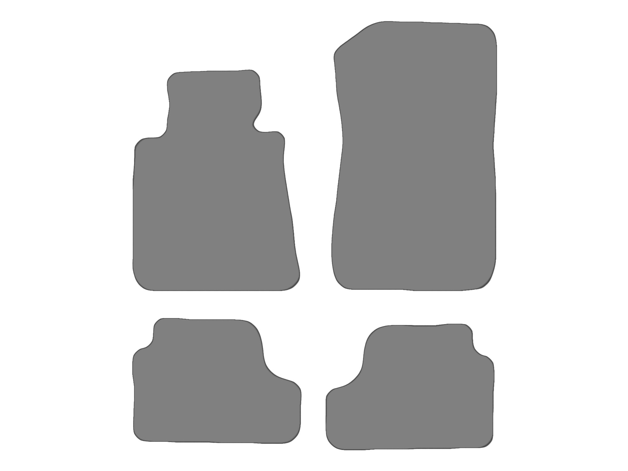 Floor mat set for BMW 3er Cabriolet, type E93  (year of construction 2007-2013)