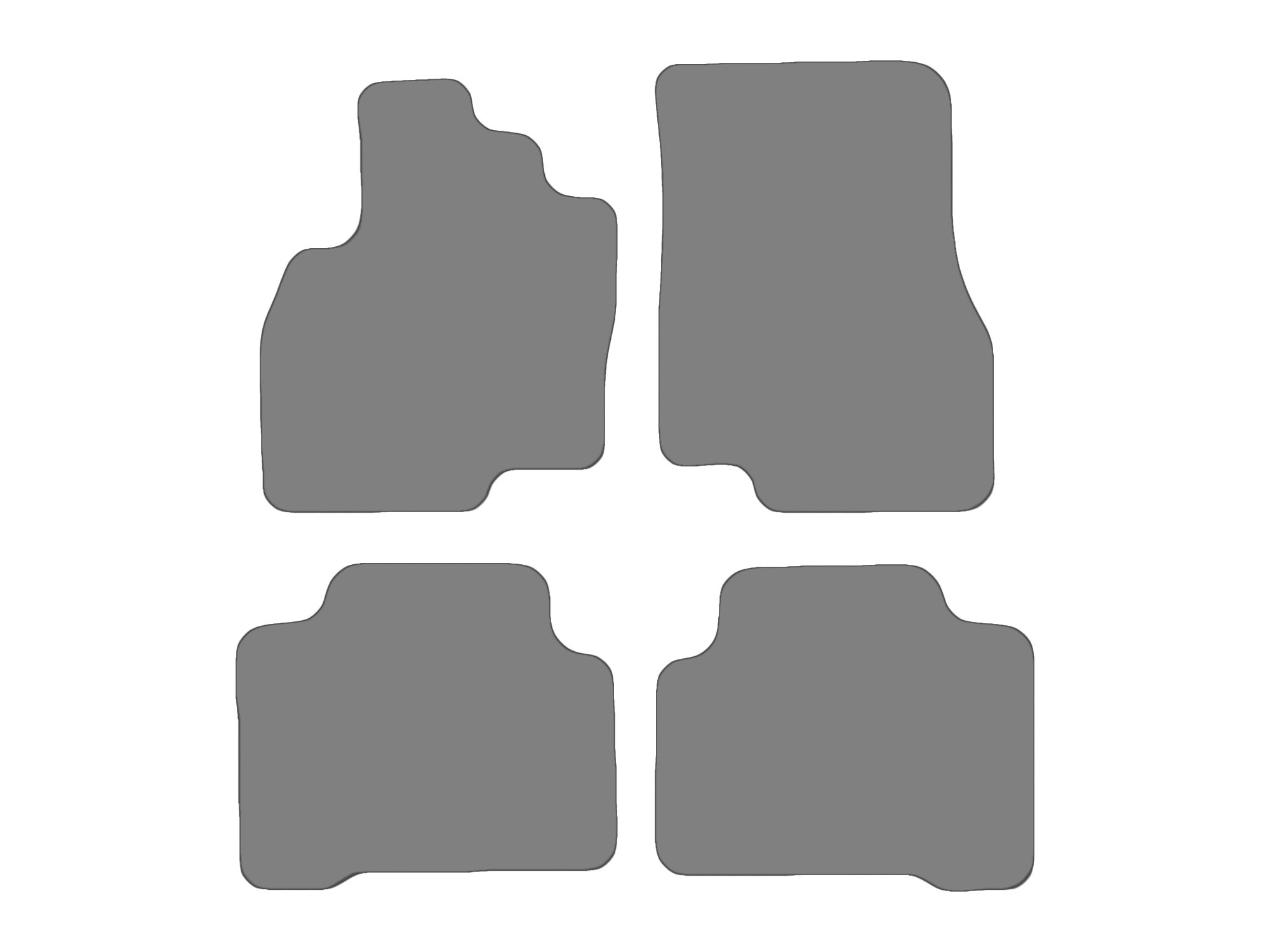 Floor mat set for Mitsubishi Grandis, type NAW (year of construction 2004-2011) Floor mat set for Mitsubishi Grandis, type NAW (year of construction 2004-2011)