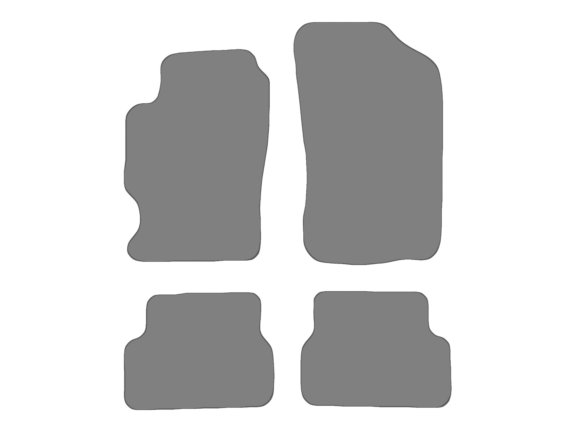 Floor mat set for Renault Laguna I, type B56, 556, K56 mit Tankausschnitt (year of construction 1993-2001) Floor mat set for Renault Laguna I, type B56, 556, K56 mit Tankausschnitt (year of construction 1993-2001)