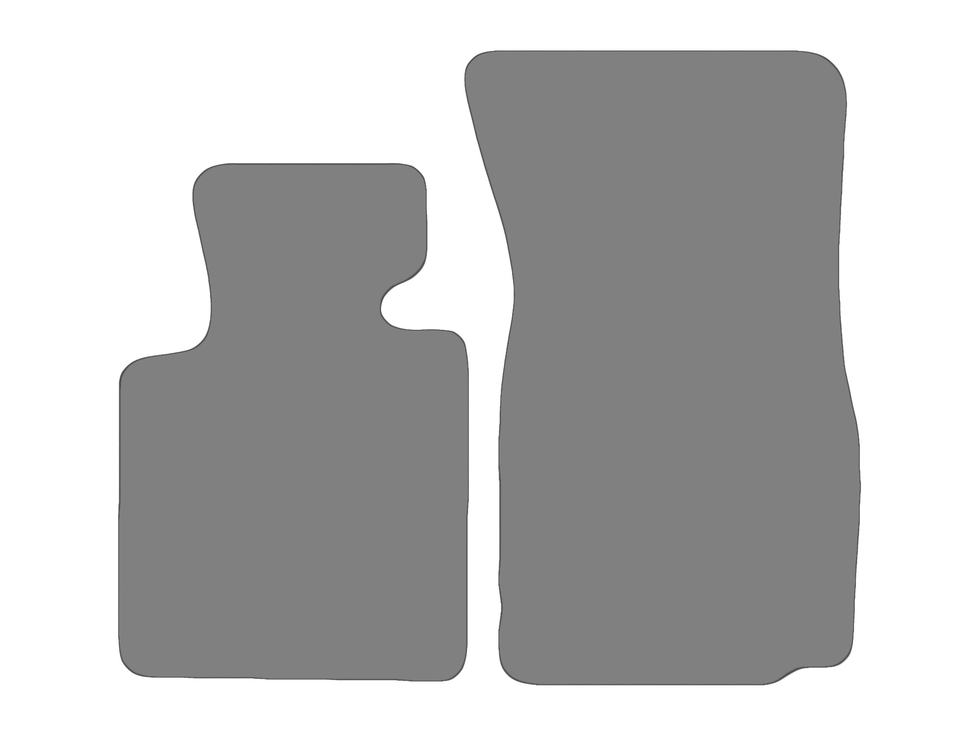 Jeu de tapis compatible avec BMW Z4 Roadster, type E85 (année de construction 2003-2009) Jeu de tapis compatible avec BMW Z4 Roadster, type E85 (année de construction 2003-2009)