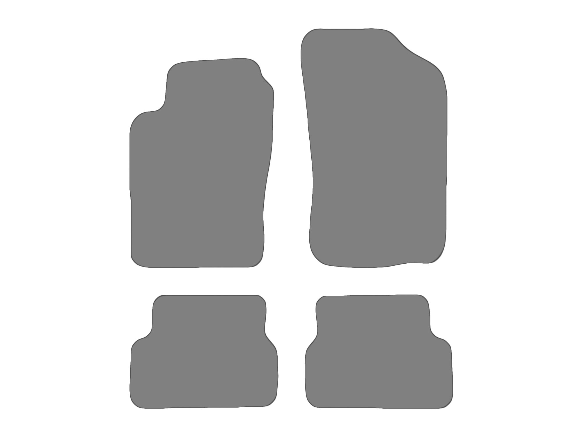 Jeu de tapis compatible avec Renault Laguna I, type B56, 556, K56 ohne Tankausschnitt (année de construction 1993-2001)
