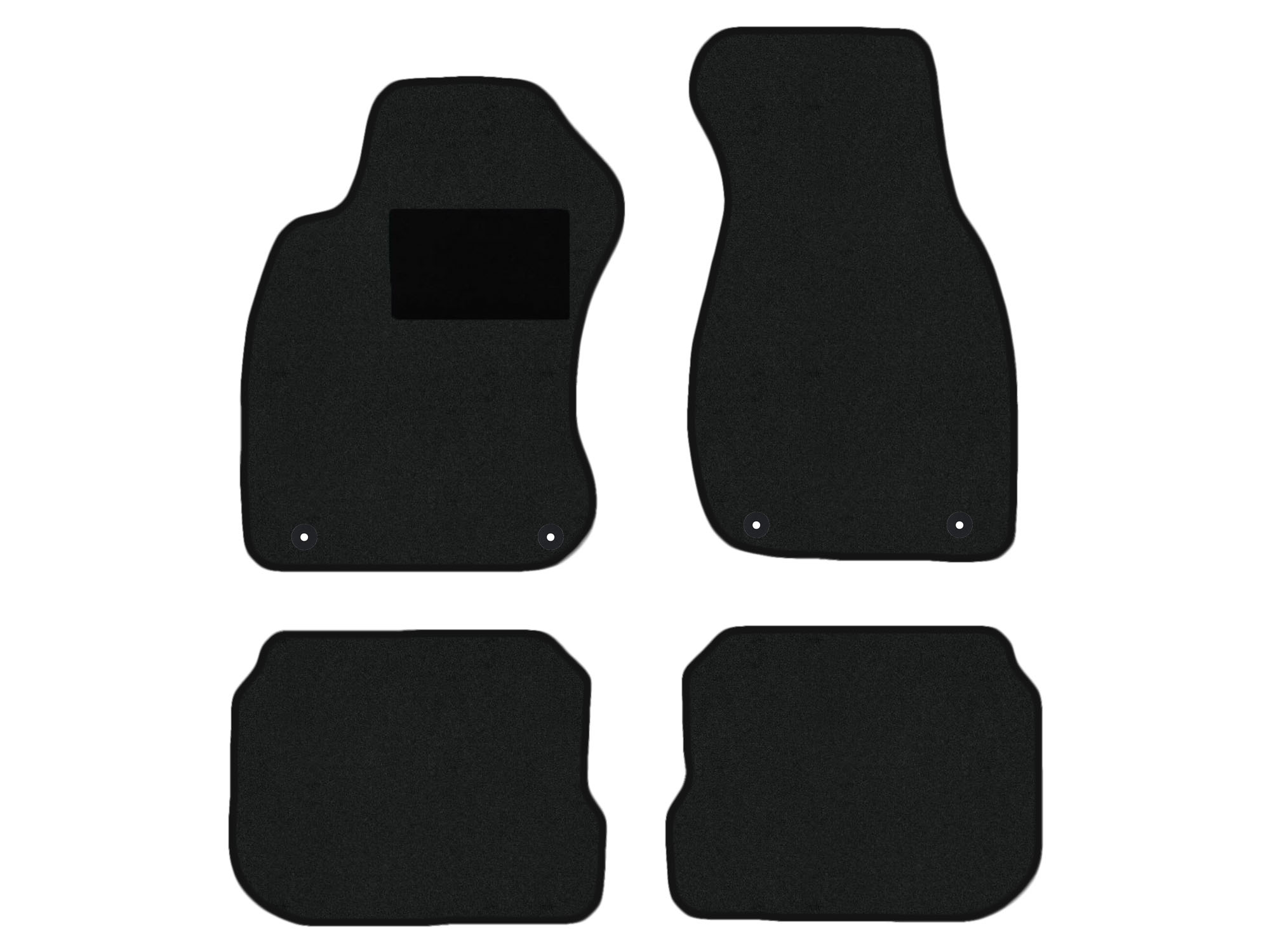 Tapis de voiture compatible avec Audi A6 Type 4B, C5 (construction 1997 - 2005)